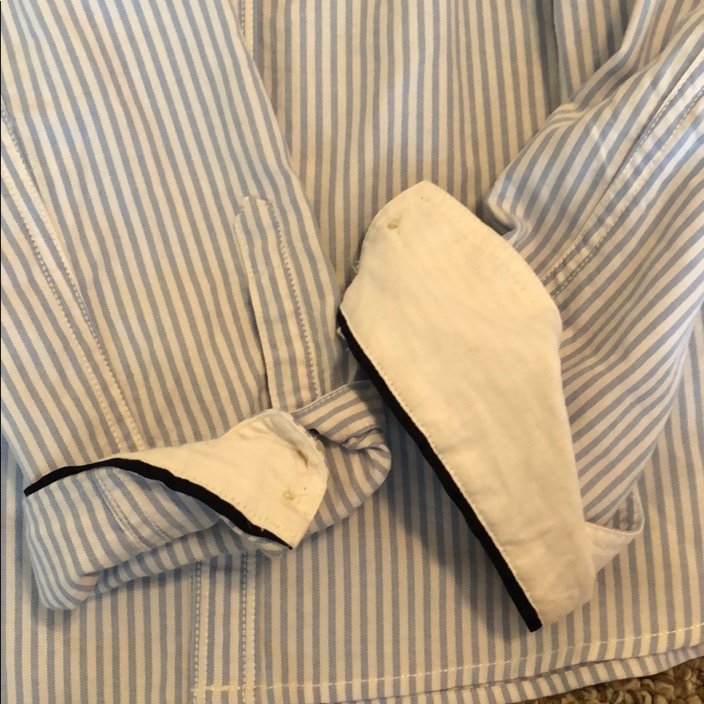 Button down light blue striped - Picture 3 of 3